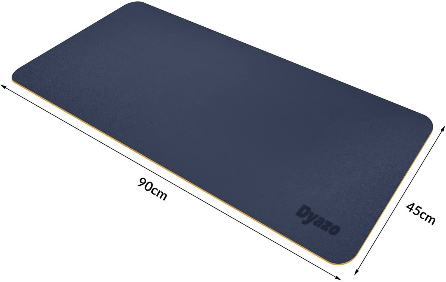 Image of Dyazo Plus Vegan PU Leather Premium Extended Desk Mat for Work from Home /Office /Gaming Non Slip Base Dual Sided Mousepad