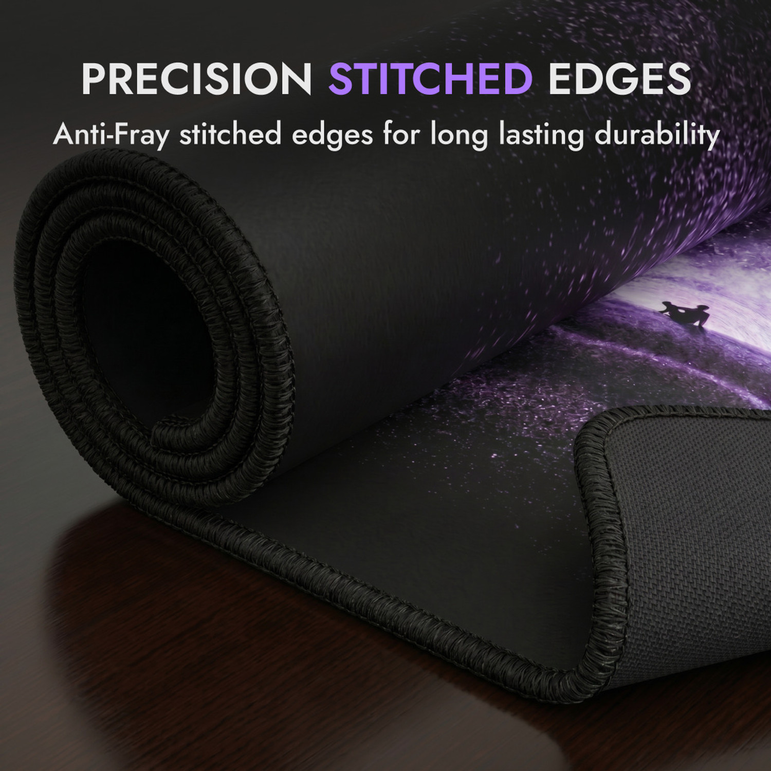 Image of Kreo Terra XXL Deskmat Premium Ultra Smooth Surface, 4mm Cushioned Base 900x400mm Non Slip Base Mousepad