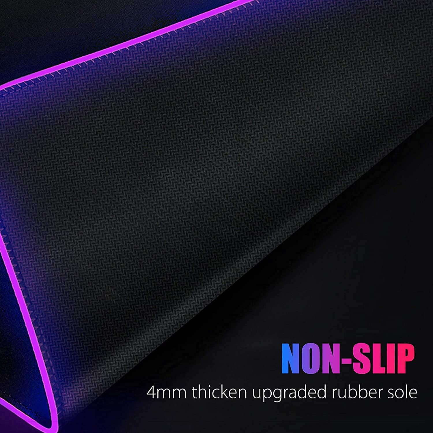 Image of CPEX RGB Gaming Mouse Pad Large Extended Soft LED Mouse Pad with 14 Lighting Modes Non Slip Base Mousepad