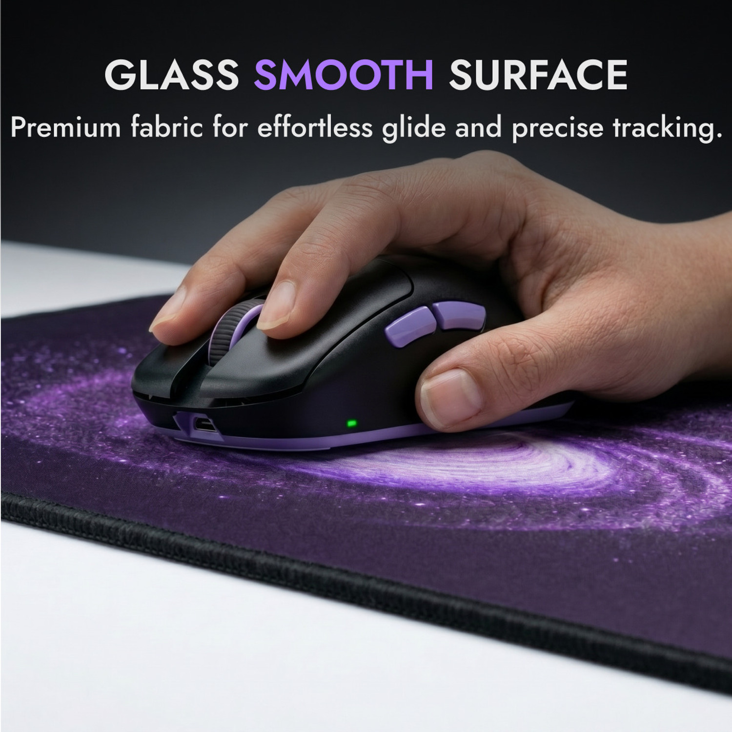 Image of Kreo Terra XXL Deskmat Premium Ultra Smooth Surface, 4mm Cushioned Base 900x400mm Non Slip Base Mousepad