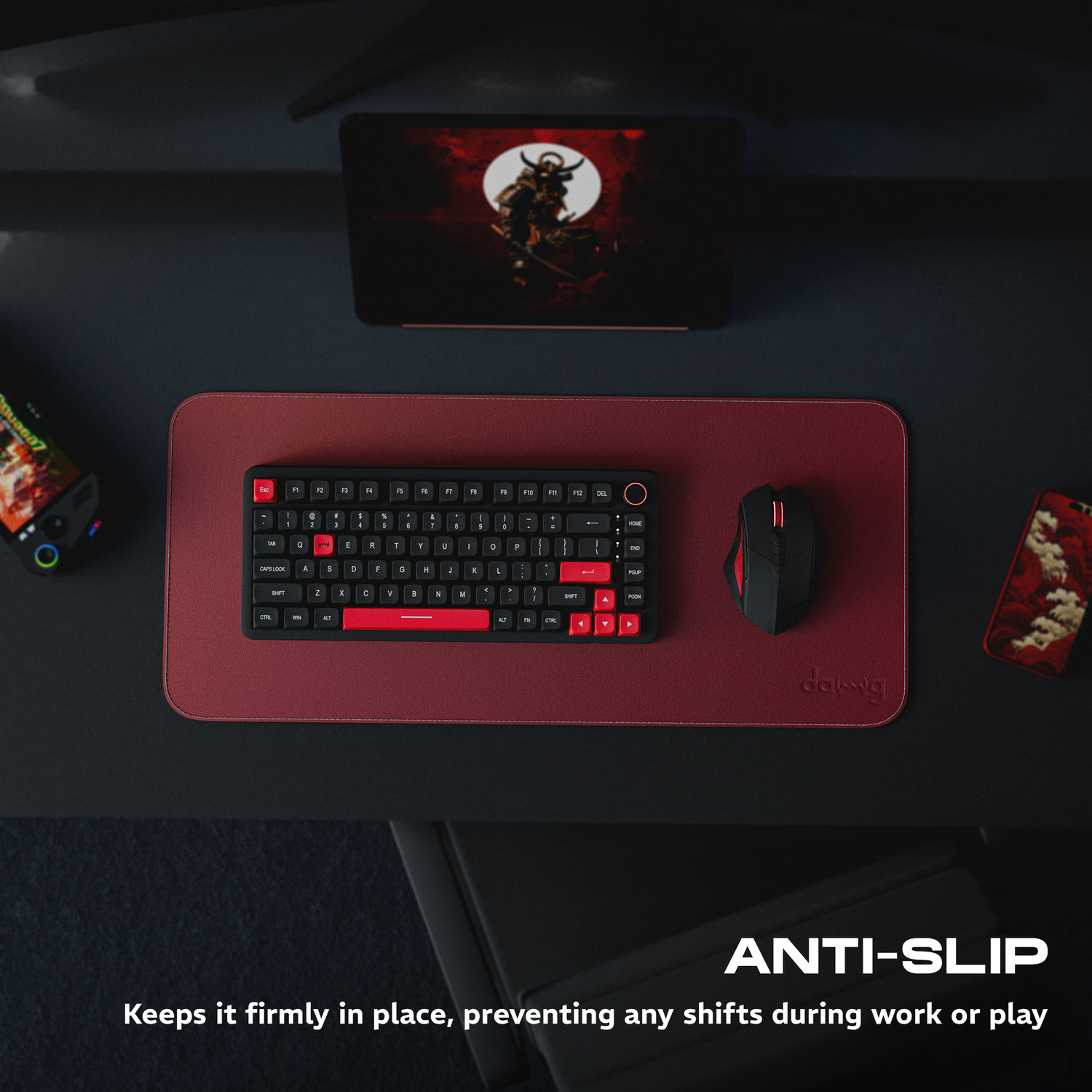 Image of daWg KeyMat L1 Non Slip Base Dual Sided Mousepad