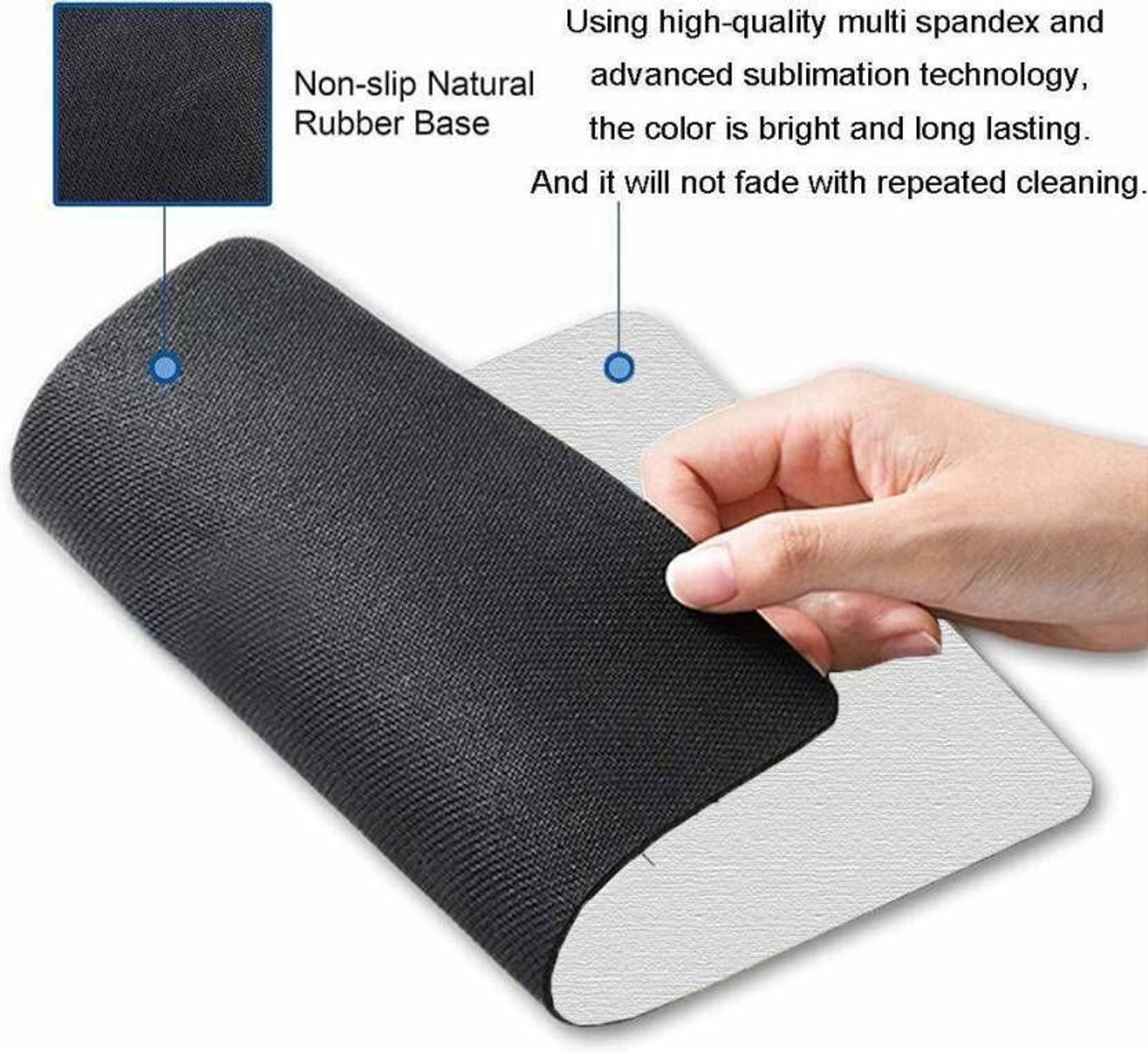 Image of Dia MOUSE PAD, AVENGER MOUSE PADE, AVENGER SYMBOL MOUSE PAD, FOR COMPUTER, LAPTOP, Non Slip Base Mousepad (Na)
