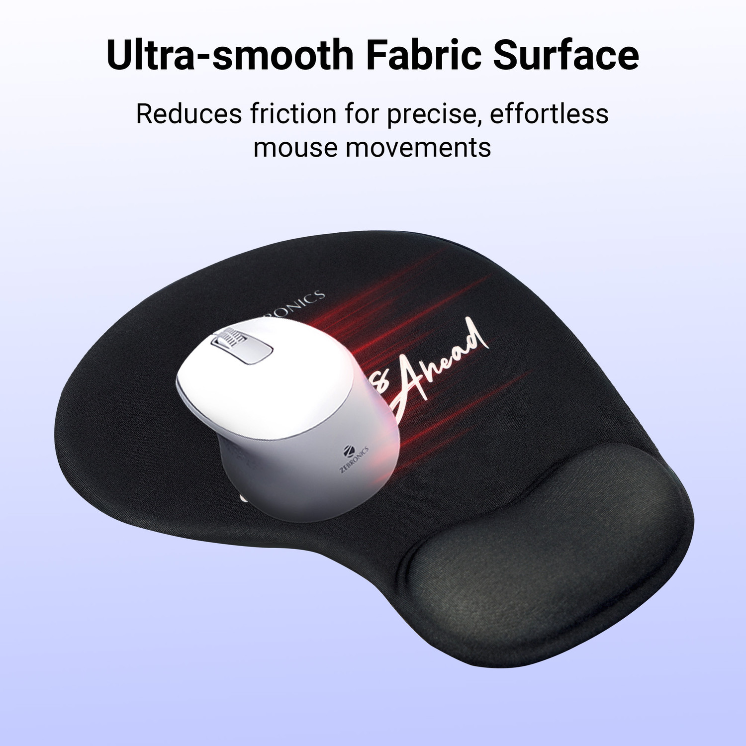 Image of ZEBRONICS Zeb-MSP X6 Non Slip Base Mousepad