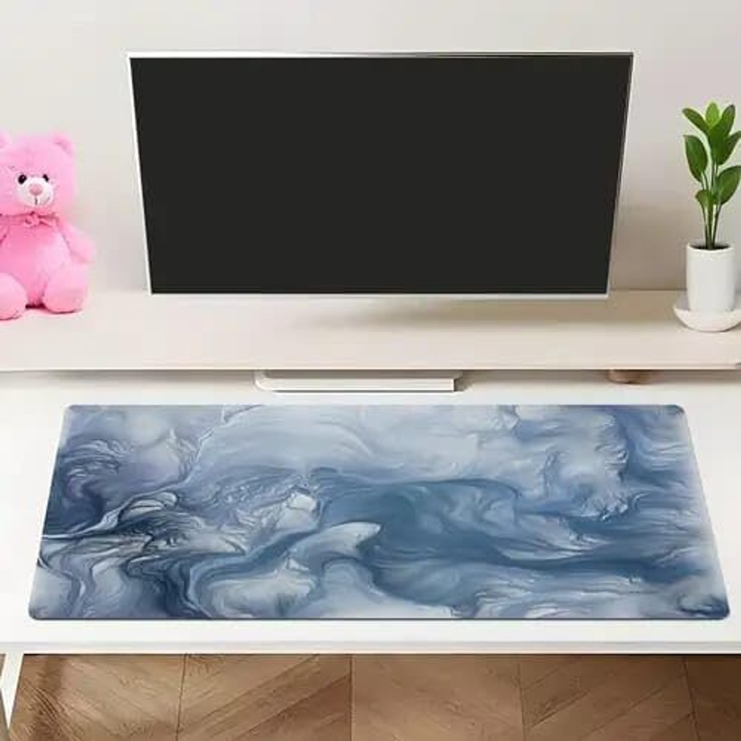 Image of Saco XXL Gaming Mouse Pad for PC - Large Desk Mat 900x400x3mm, Waterproof Surface Non Slip Base Mousepad