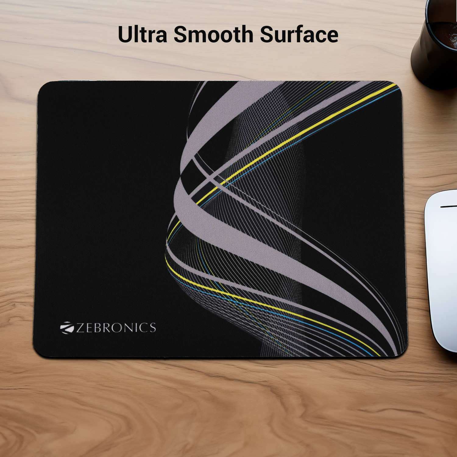 Image of ZEBRONICS Zeb-MSP X1 Non Slip Base Mousepad