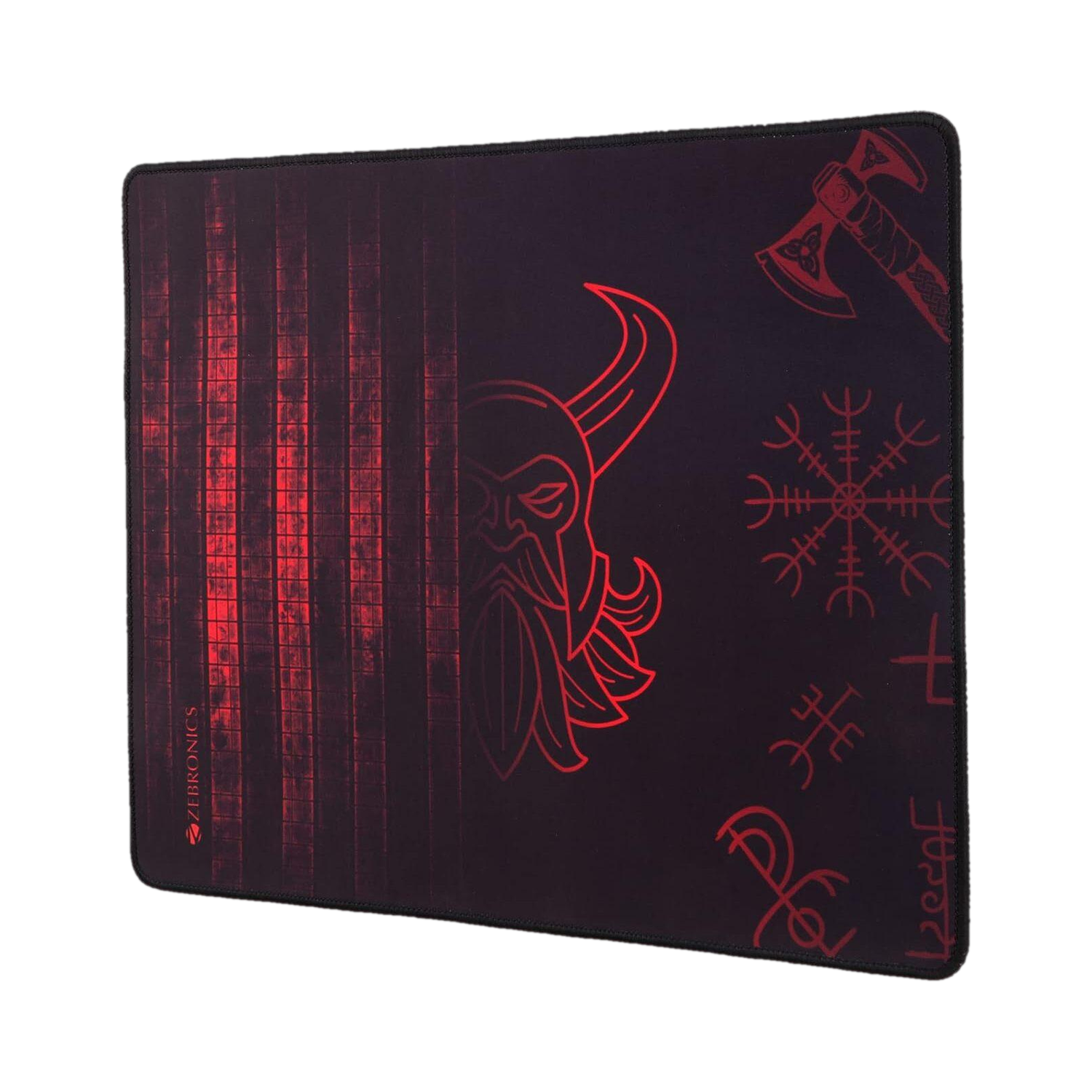 Image of ZEBRONICS Firestorm, Gaming Mouse Pad, Micro-Textured Surface, Anti-Slip, 350x250mm Non Slip Base Mousepad