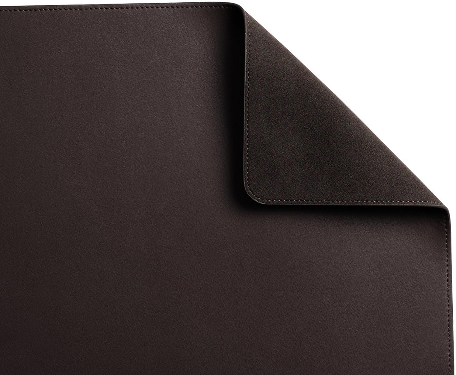 Image of DailyObjects REVRSAL-DSK-MATT-BRWN Non Slip Base Dual Sided Mousepad