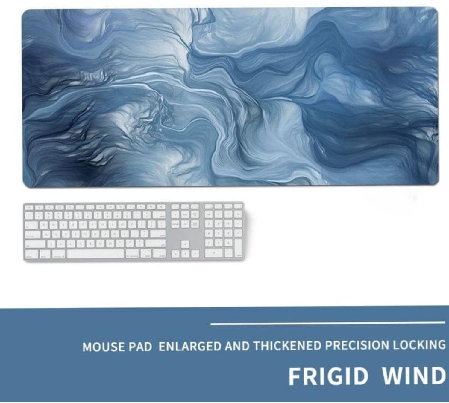Image of Saco XXL Gaming Mouse Pad for PC - Large Desk Mat 900x400x3mm, Waterproof Surface Non Slip Base Mousepad