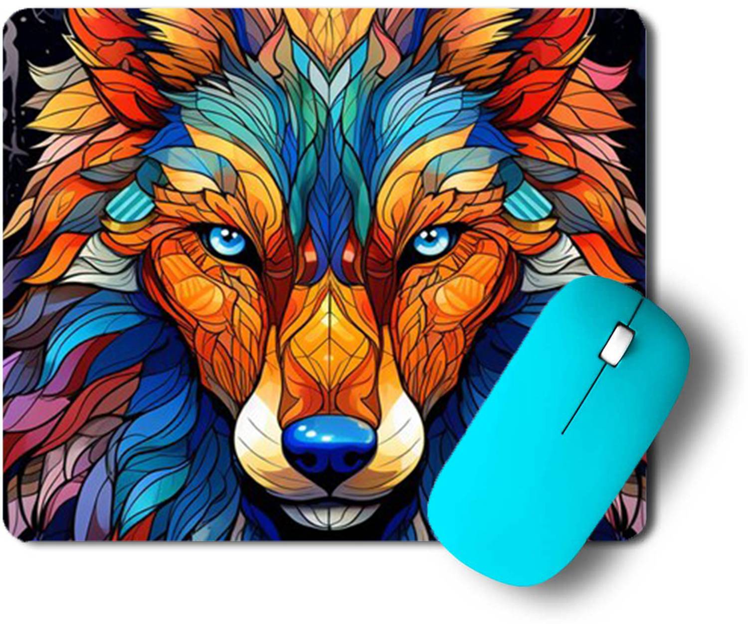 Aggarwal Pursuits Printed Premium- Custom Mouse Mat Thick 7x9.5 inch Non Slip Base Mousepad