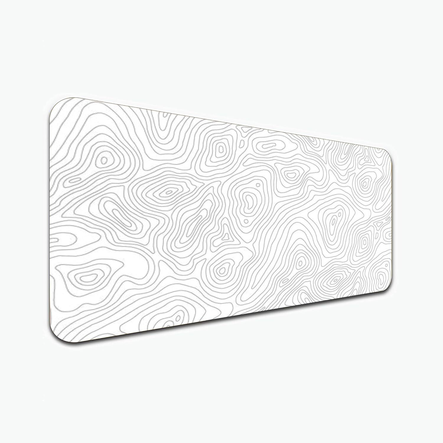Image of outfitque Topography Gaming Mouse Pad - Water & Dust Resistant Desk Mat Non Slip Base Mousepad
