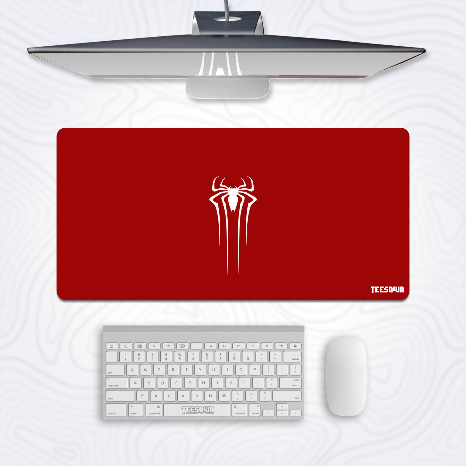 Image of Teesown Spider Desk Mat for Laptop /Pc /Computer Non Slip Base Mousepad