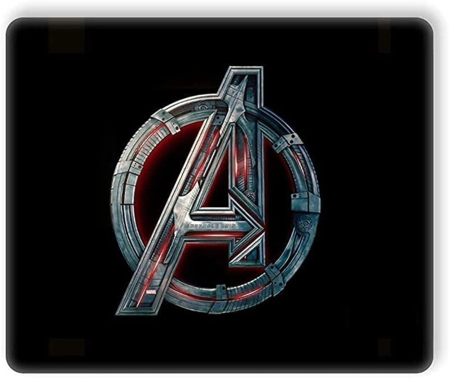 Image of Dia MOUSE PAD, AVENGER MOUSE PADE, AVENGER SYMBOL MOUSE PAD, FOR COMPUTER, LAPTOP, Non Slip Base Mousepad (Na)