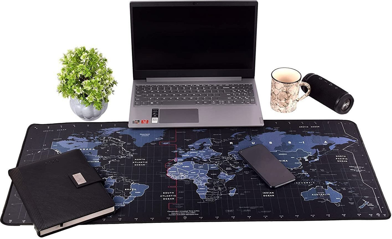 Image of WOKO Large Extended Mouse Pad, Soft Gaming Desk Keyboard Pad Mat for Offices & Home Non Slip Base Mousepad