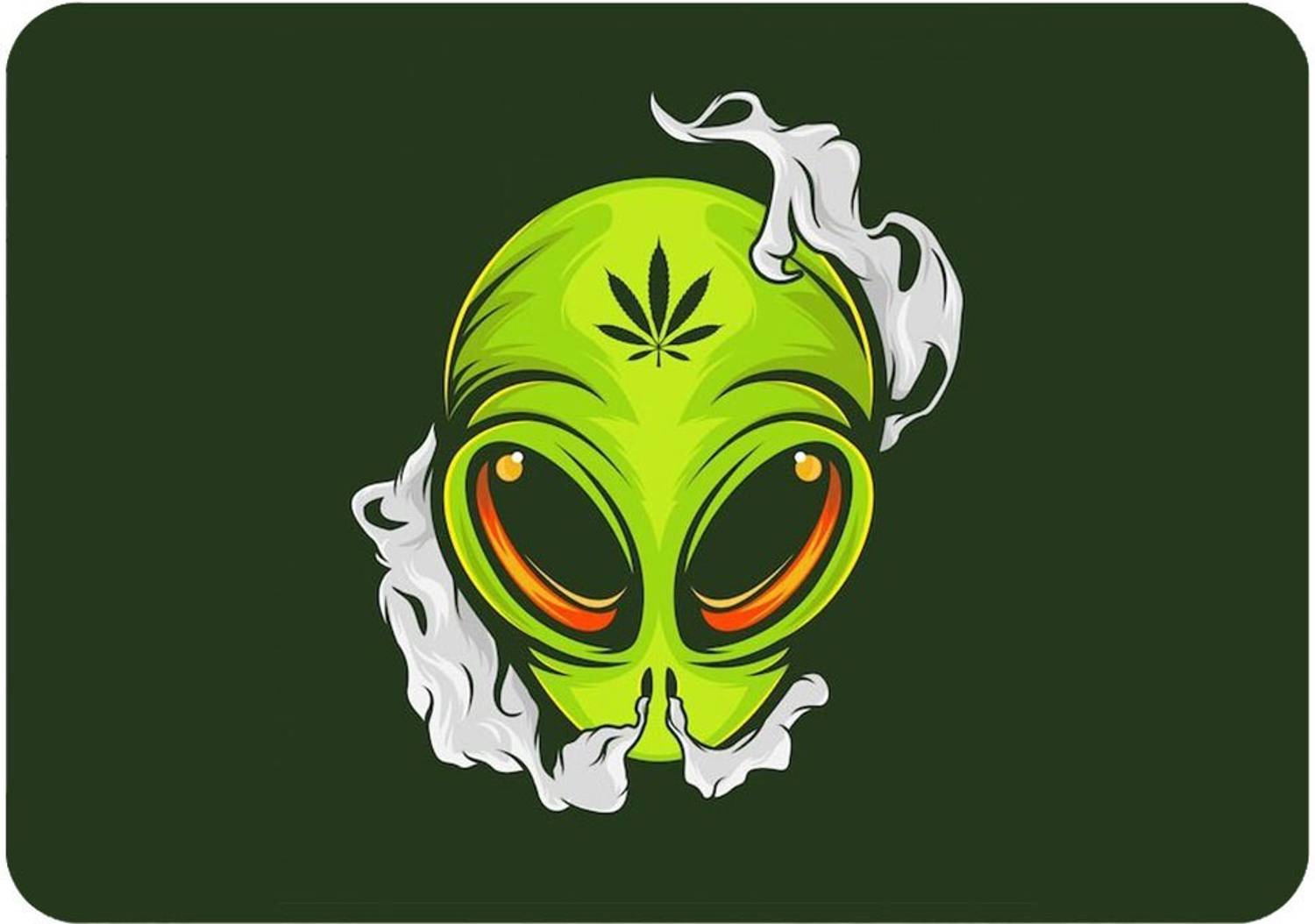 Artefact Alien smoke Poster Mouse pad FKMP00213 Non Slip Base Mousepad