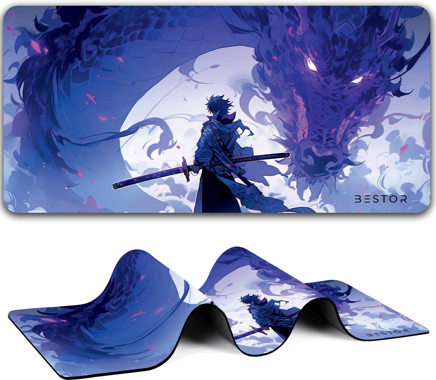 Bestor DragonWarrior Anime MousePad 60cmx34cm - Image 1