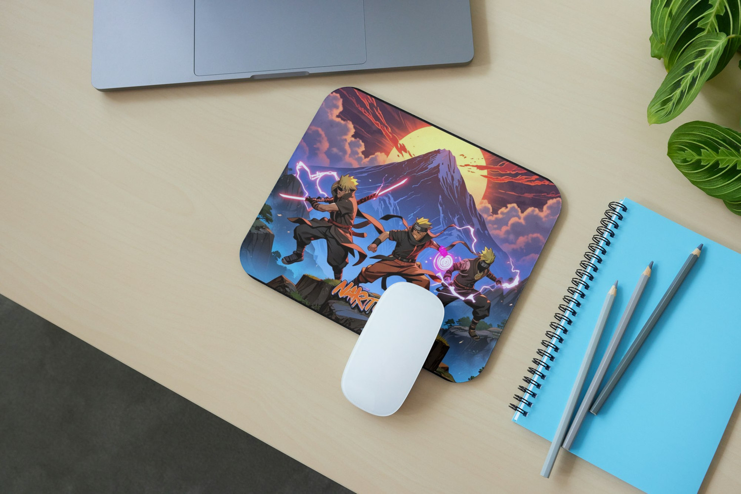 Image of AKOSCO Anime Mousepad Gaming & Office Mouse Pad, 3mm Thickness, Anti-Slip Base Non Slip Base Mousepad