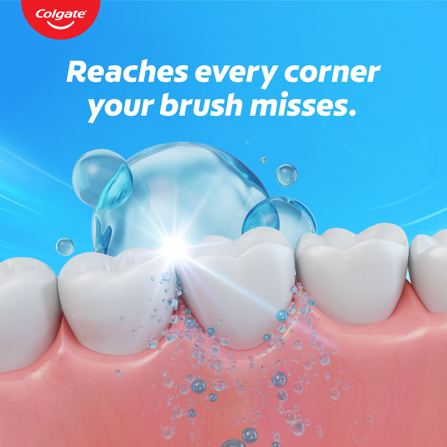 Image of Colgate Maxfresh Plax Antibacterial Mouthwash, 24 /7 Fresh Breath - Peppermint Fresh