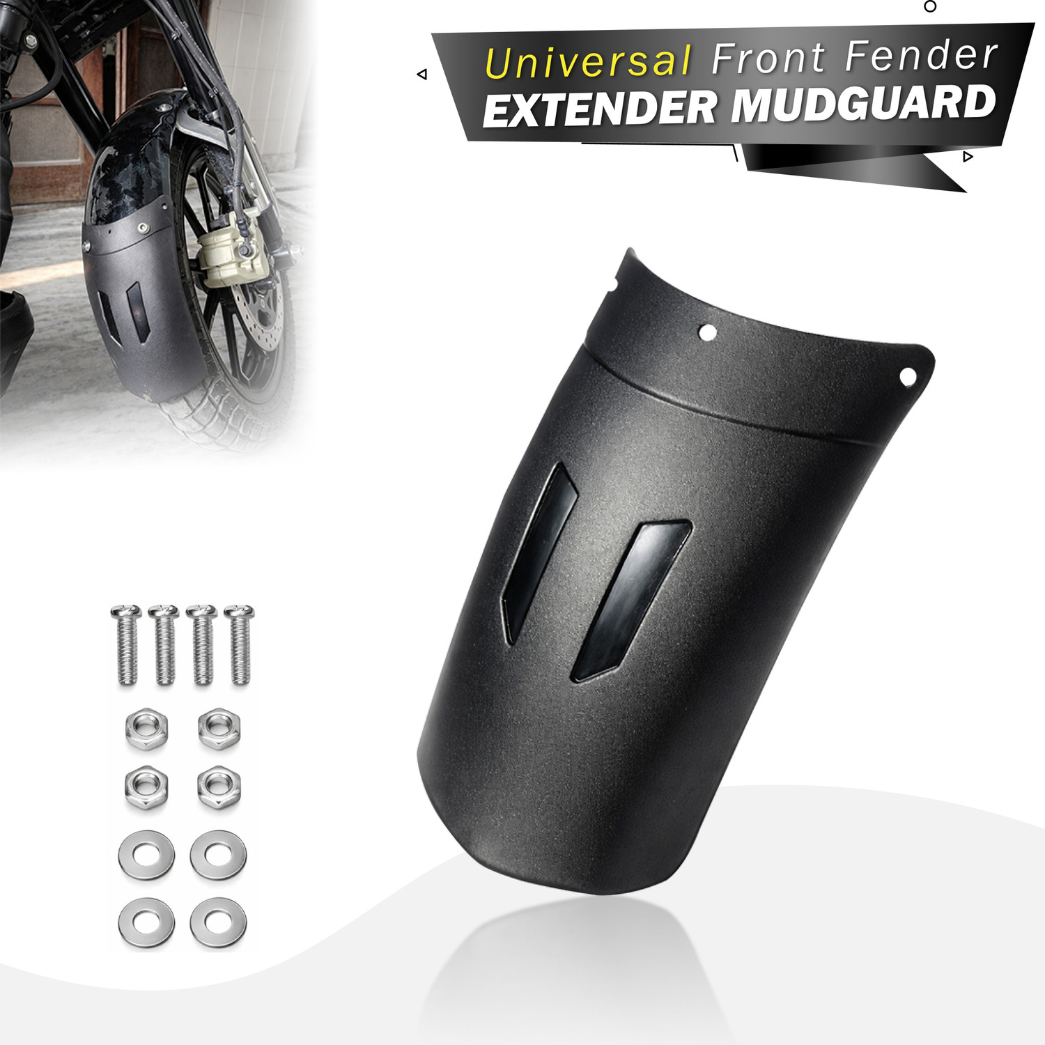 Image of BRXR Front Mud Guard, Mud Flap For Universal For Bike Universal For Bike 2021, 2022, 2023, 2024