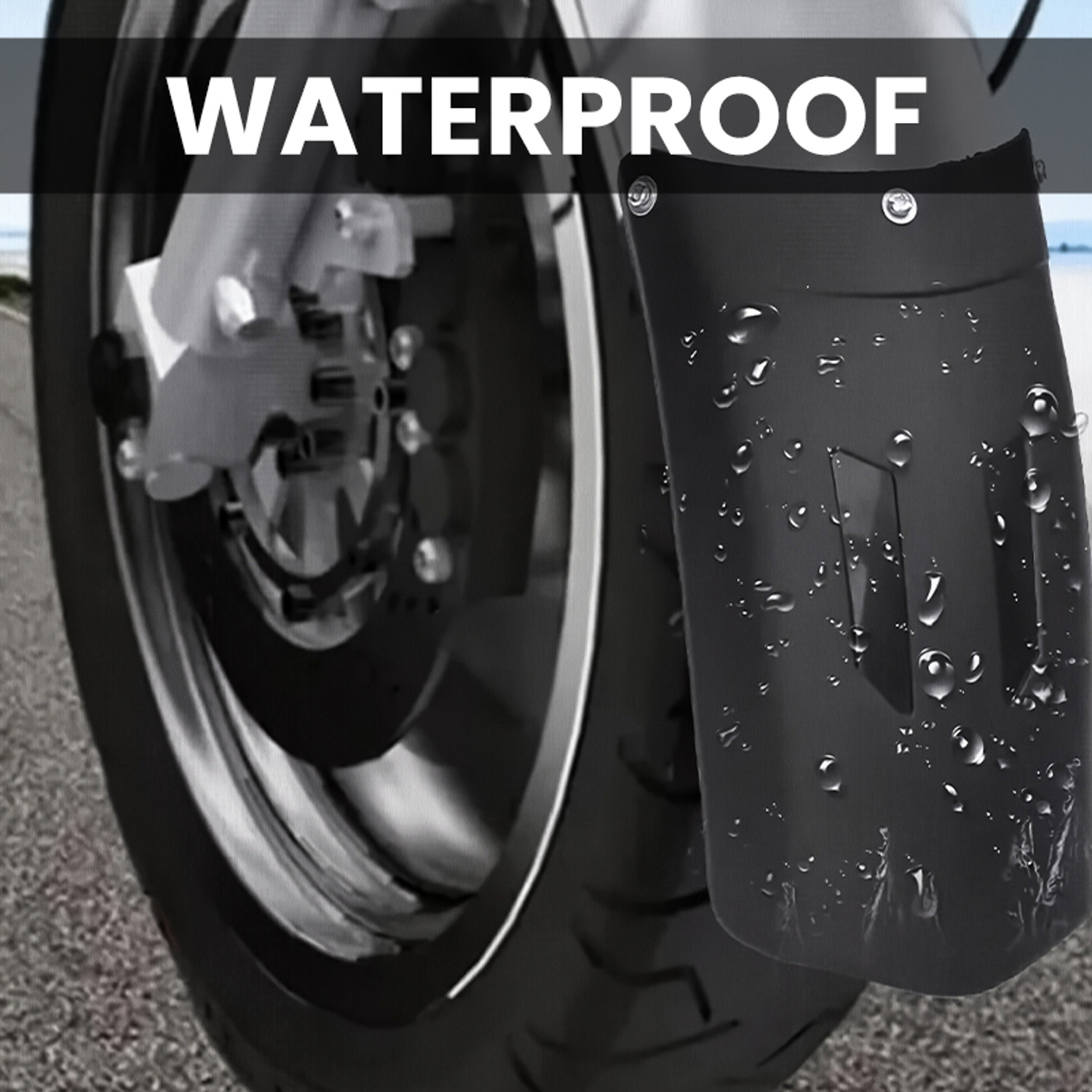 Image of STHIRA Rear Mud Guard For Universal For Bike NA NA