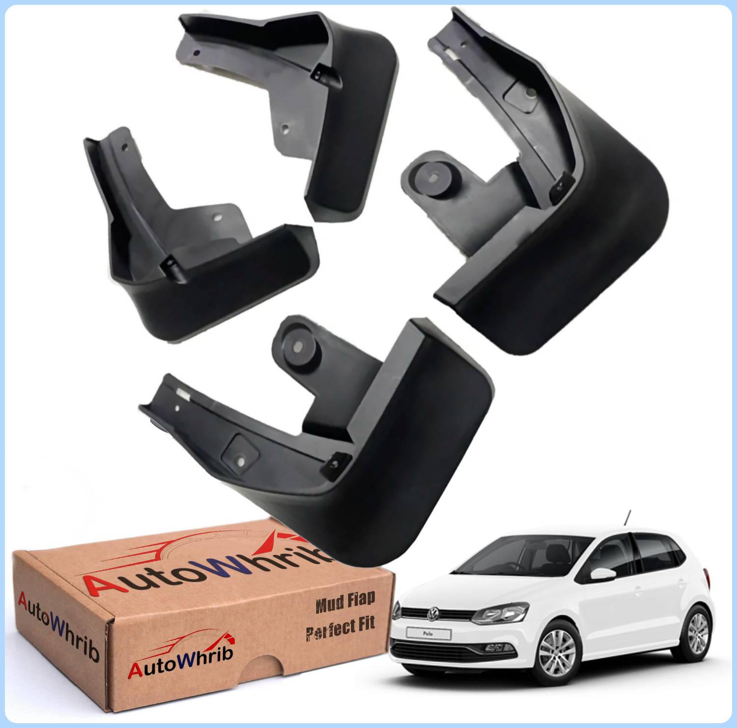 Autowhrib Mud Flap For Volkswagen Polo Exquisite NA