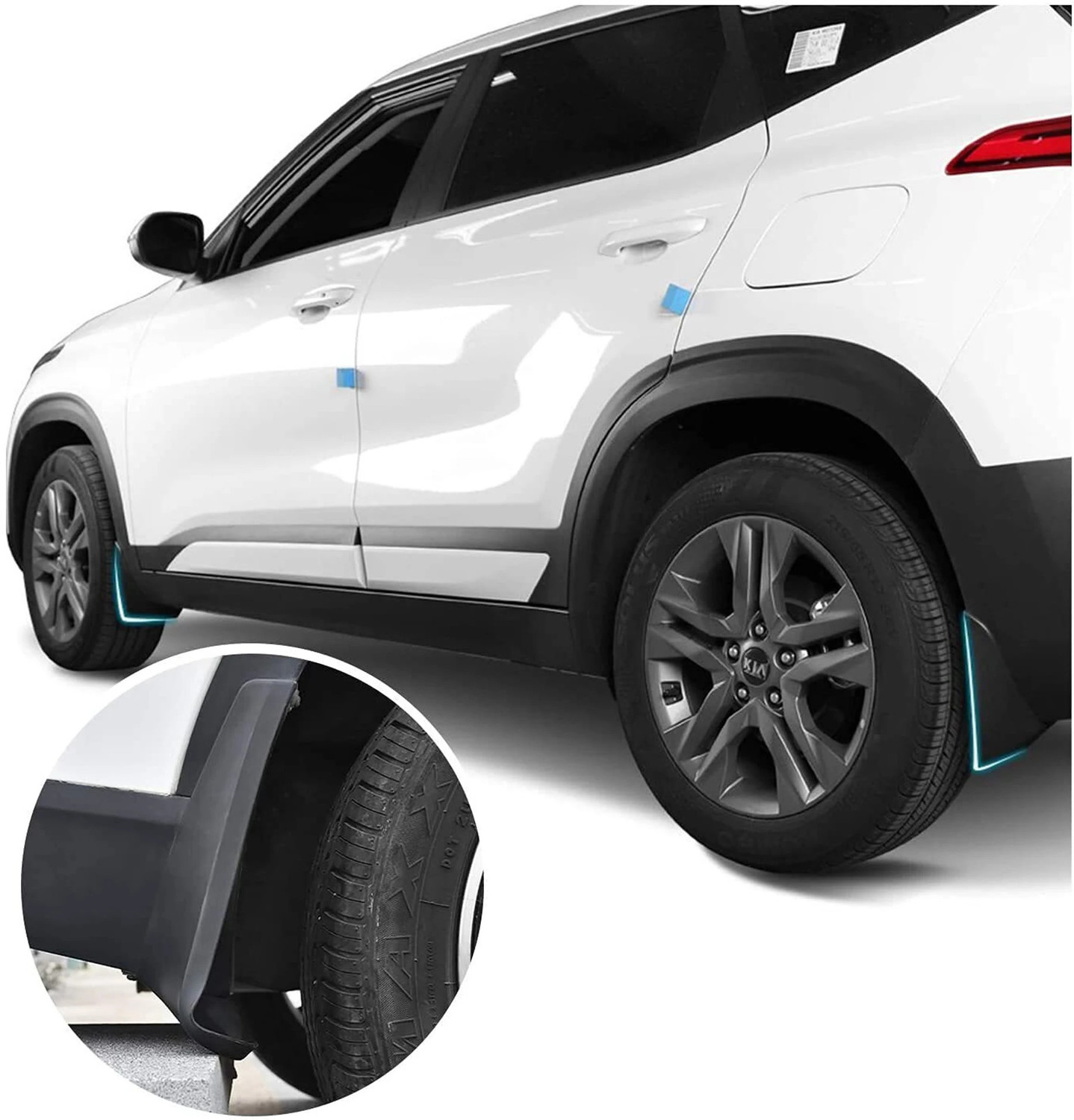 Image of CarroTikio Mud Flap For Maruti CELERIO T 3 2021 NA
