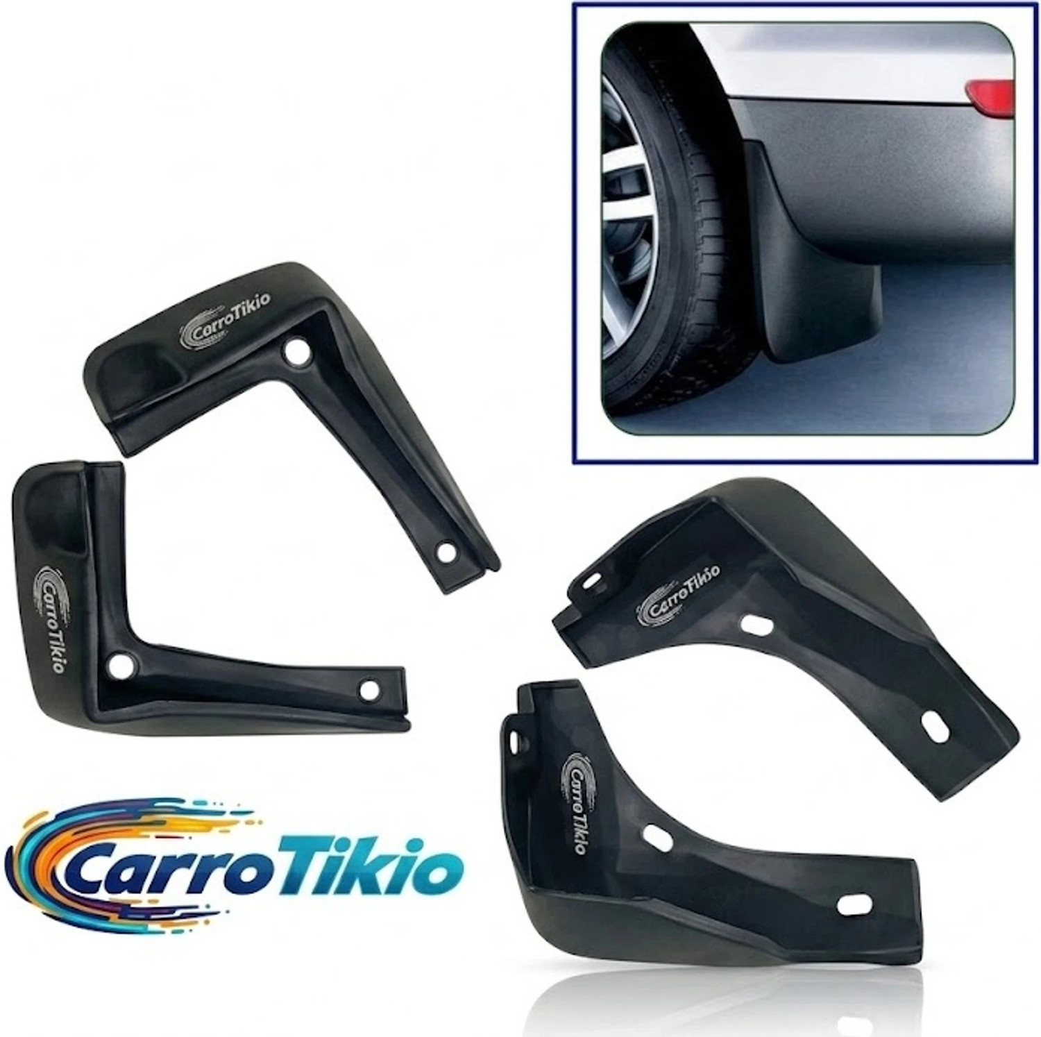 Image of CarroTikio Mud Flap For Maruti CELERIO T 3 2021 NA