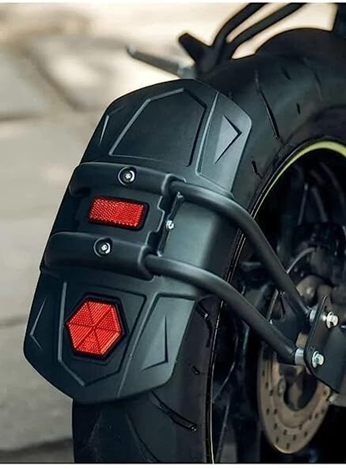 Image of CHINKI TRADERS Rear Mud Guard For Universal For Bike Universal For Bike 2021, 2020, 2016, 2019, 2017, 2014, 2013, 2012, 2010, 2007, 2006