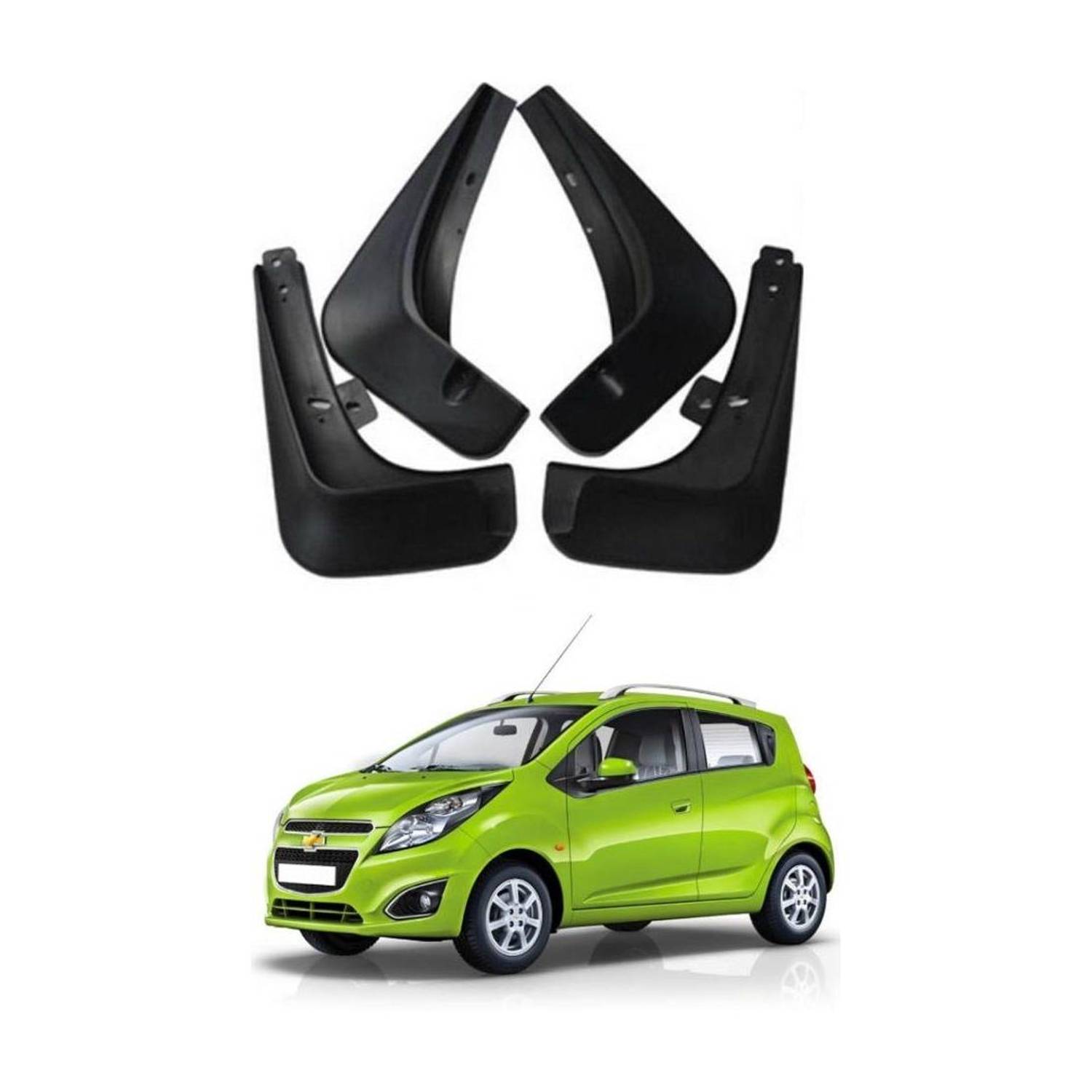 ASRAUTO Rear Mud Guard, Front Mud Guard For Chevrolet Beat 2010, 2021