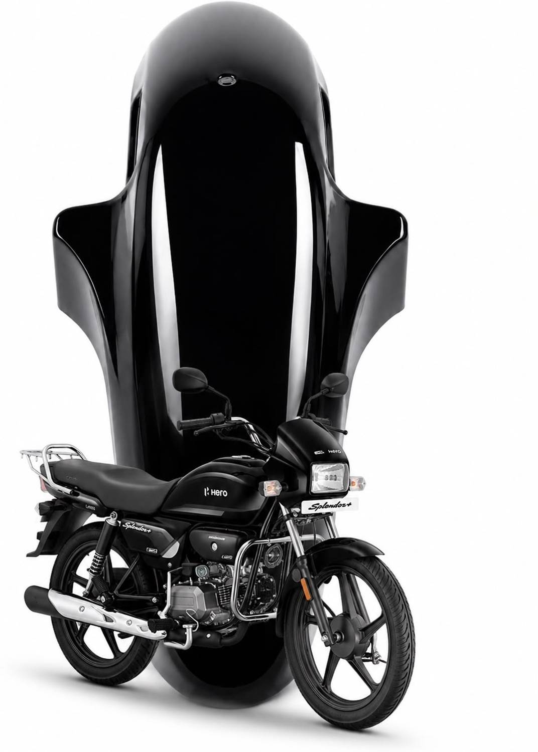 PRIMESPARE Front Mud Guard for Hero Splendor+ - Image 4