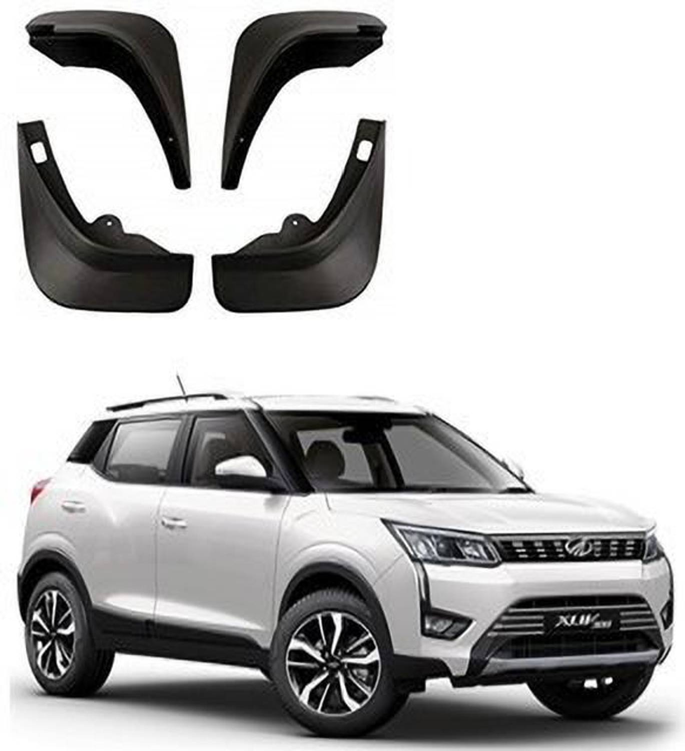 ASRAUTO Rear Mud Guard, Front Mud Guard For Mahindra XUV 300 2016, 2021