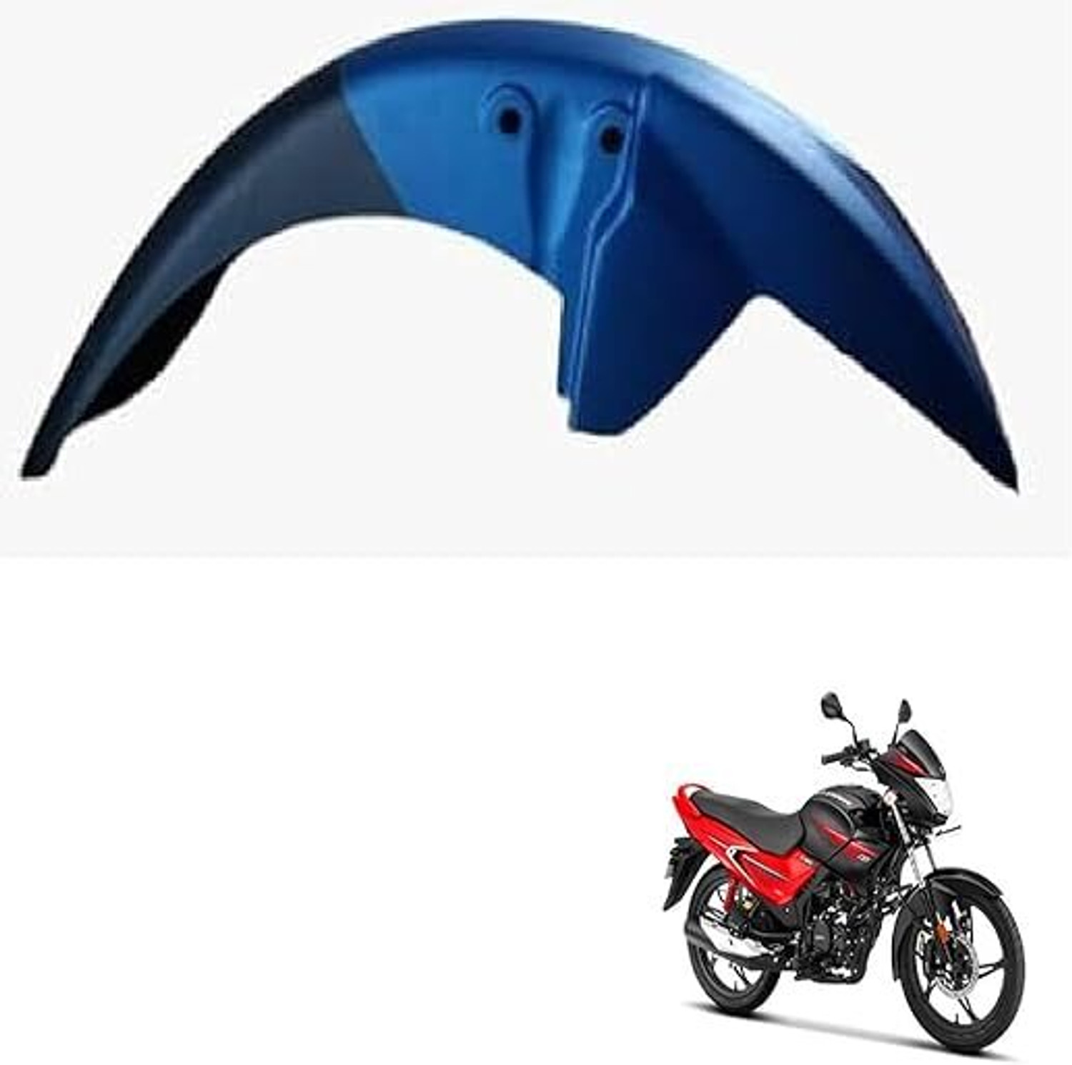 Image of VoltnesRid Front Mud Guard For Hero Glamour 2006
