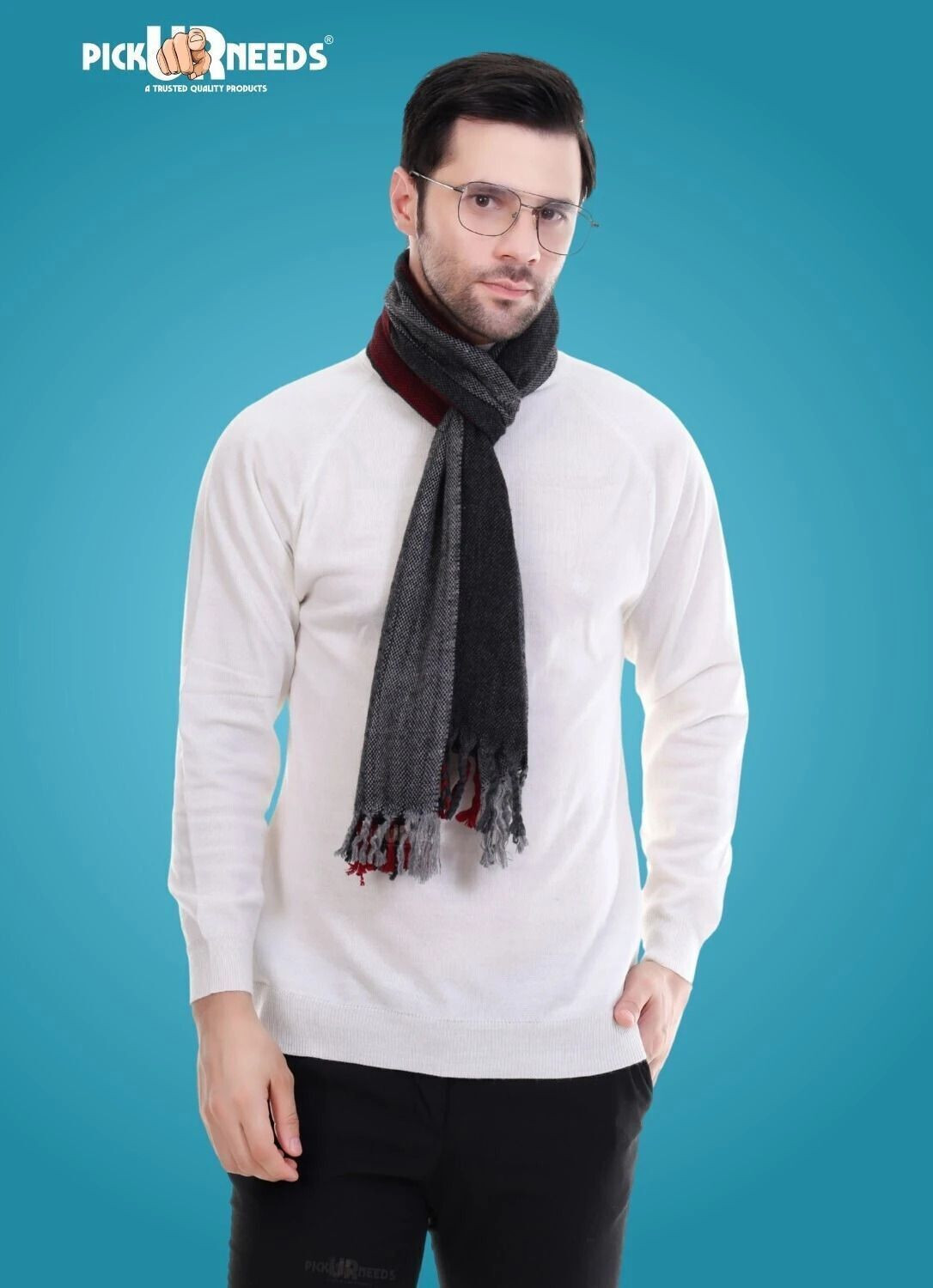 Image of Pick Ur Needs Striped Men Muffler