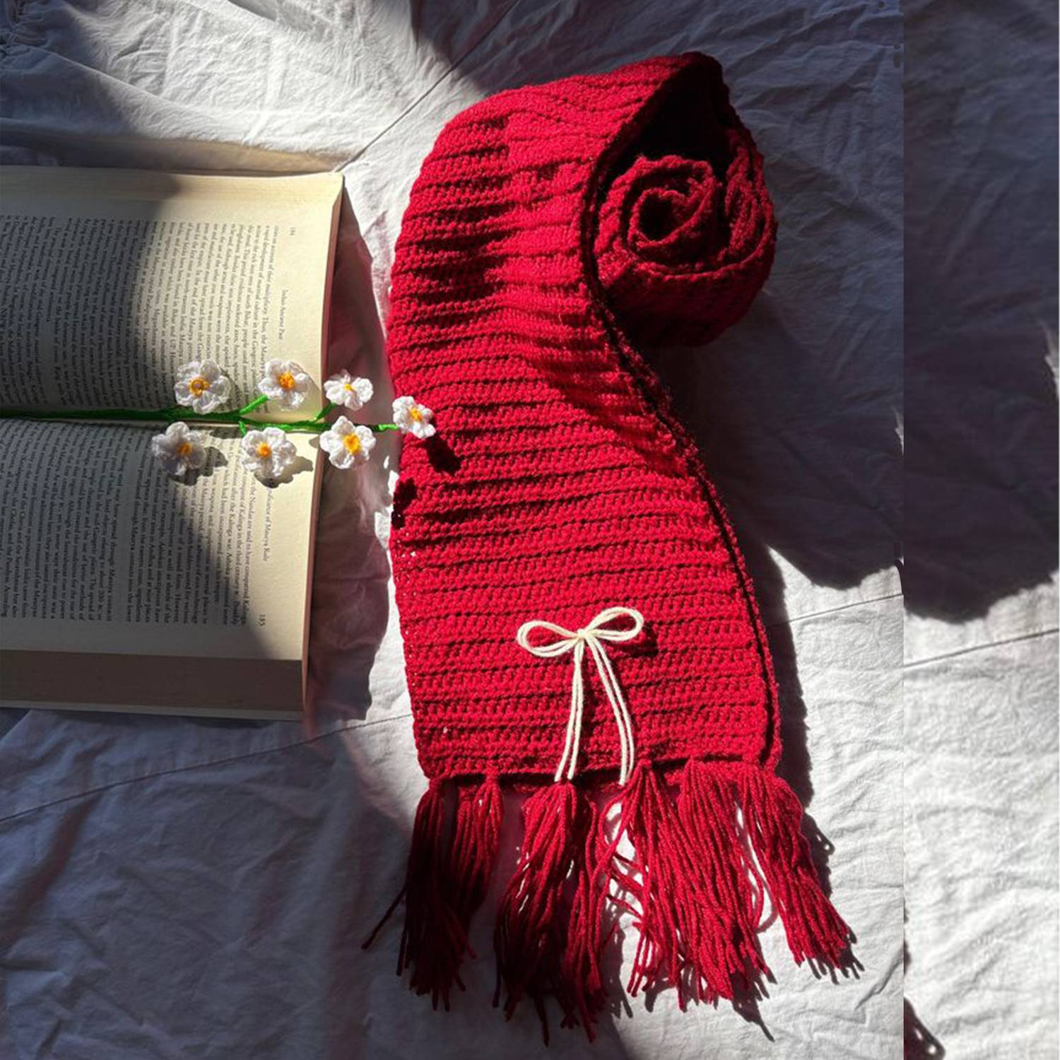 SahidEcom Self Design Women Muffler - Image 3