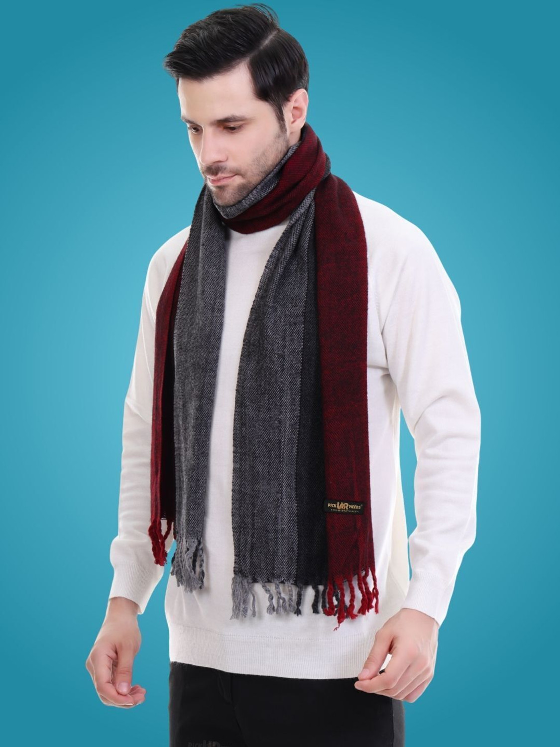 Image of Pick Ur Needs Striped Men Muffler