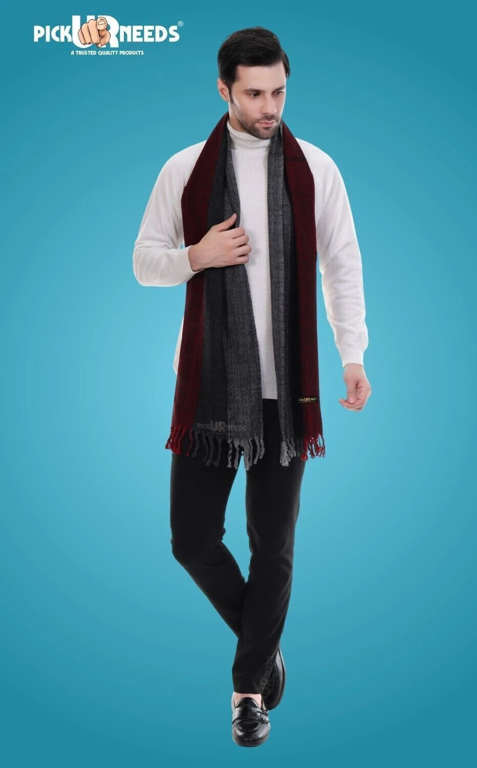 Image of Pick Ur Needs Striped Men Muffler