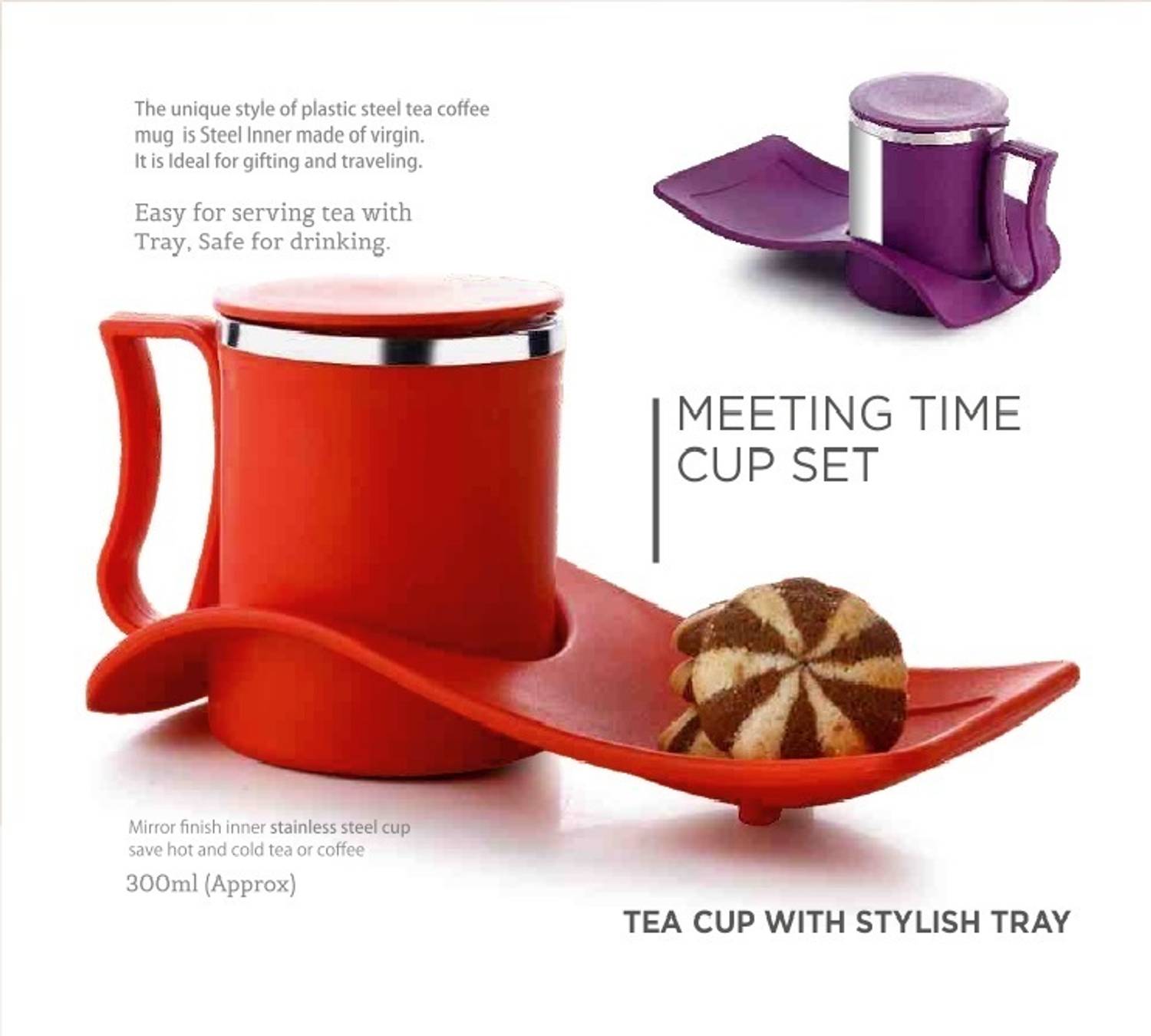 Super mom Meeting TIme Cup Set Plastic Coffee Mug Price in India