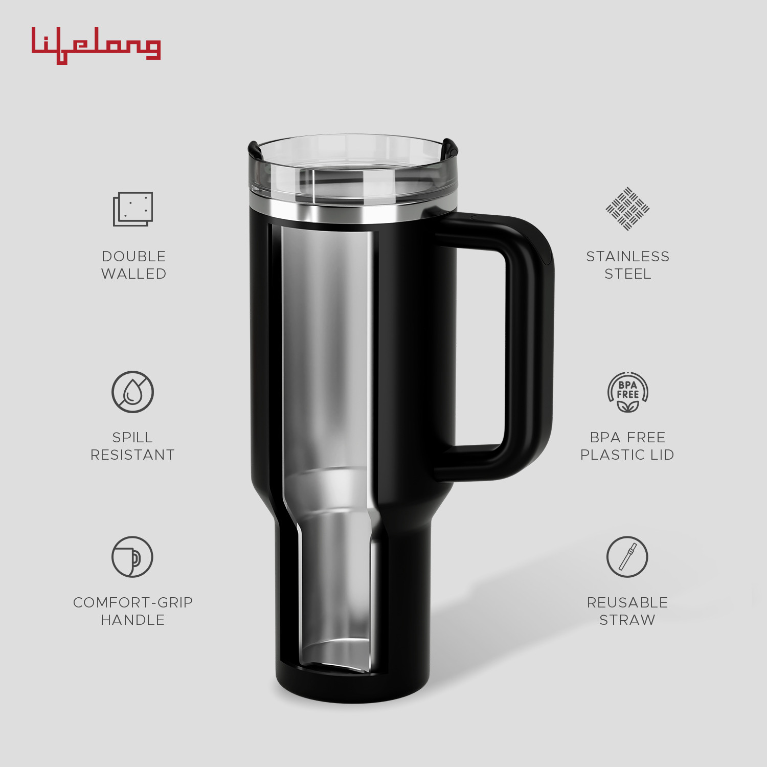 Image of Lifelong LLTBR03 Stainless Steel Tumbler