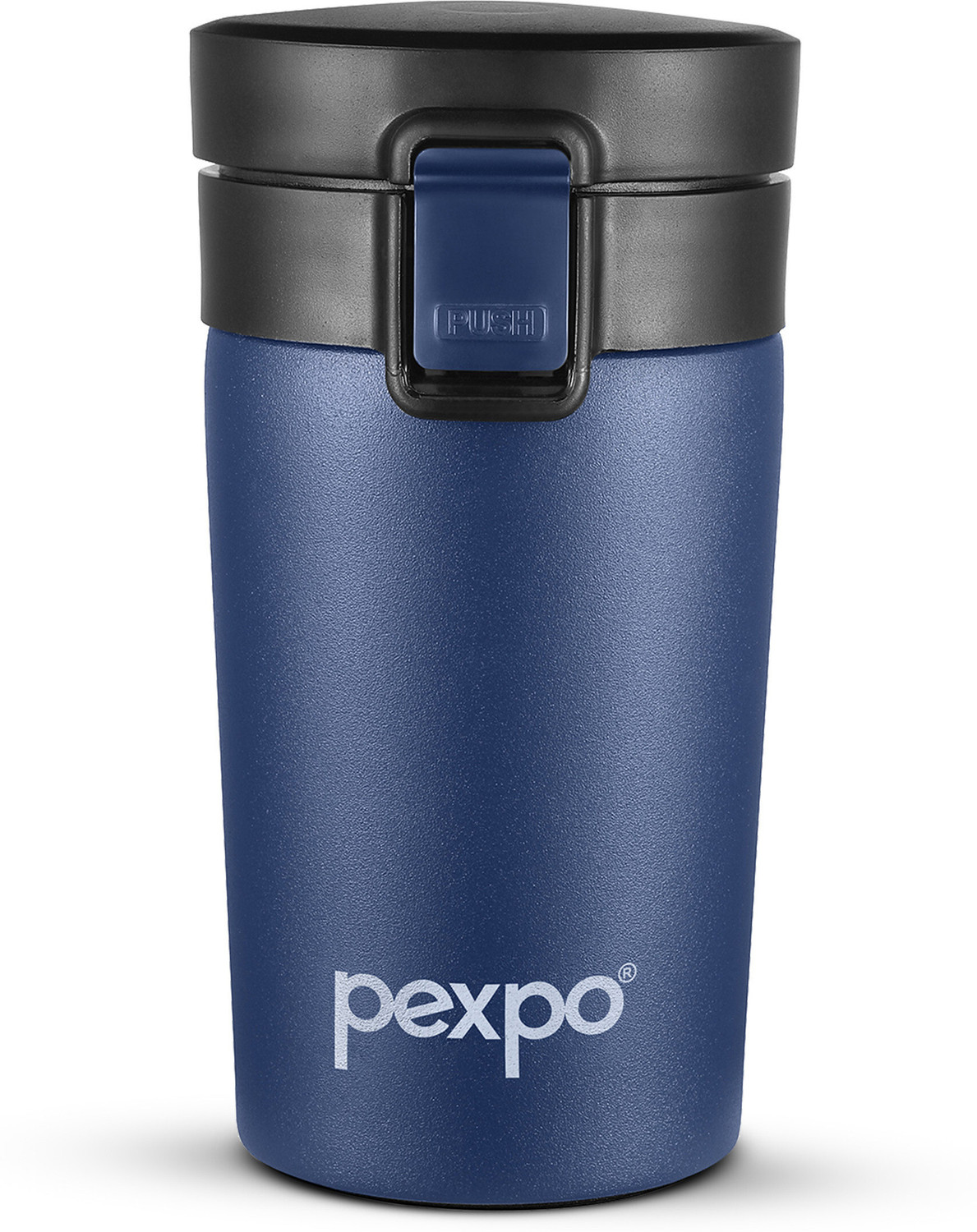 Image of pexpo Cocoa Vacuum Insulated Hot & Cold Spill Proof Stainless Steel Coffee Mug