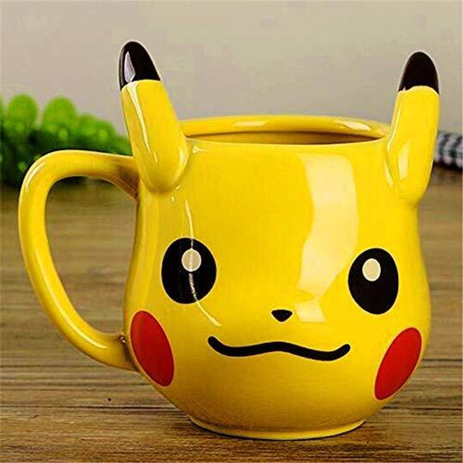 RV Mart Adorable 350ml Pikachu - Cute Anime Pokemon Ceramic Coffee