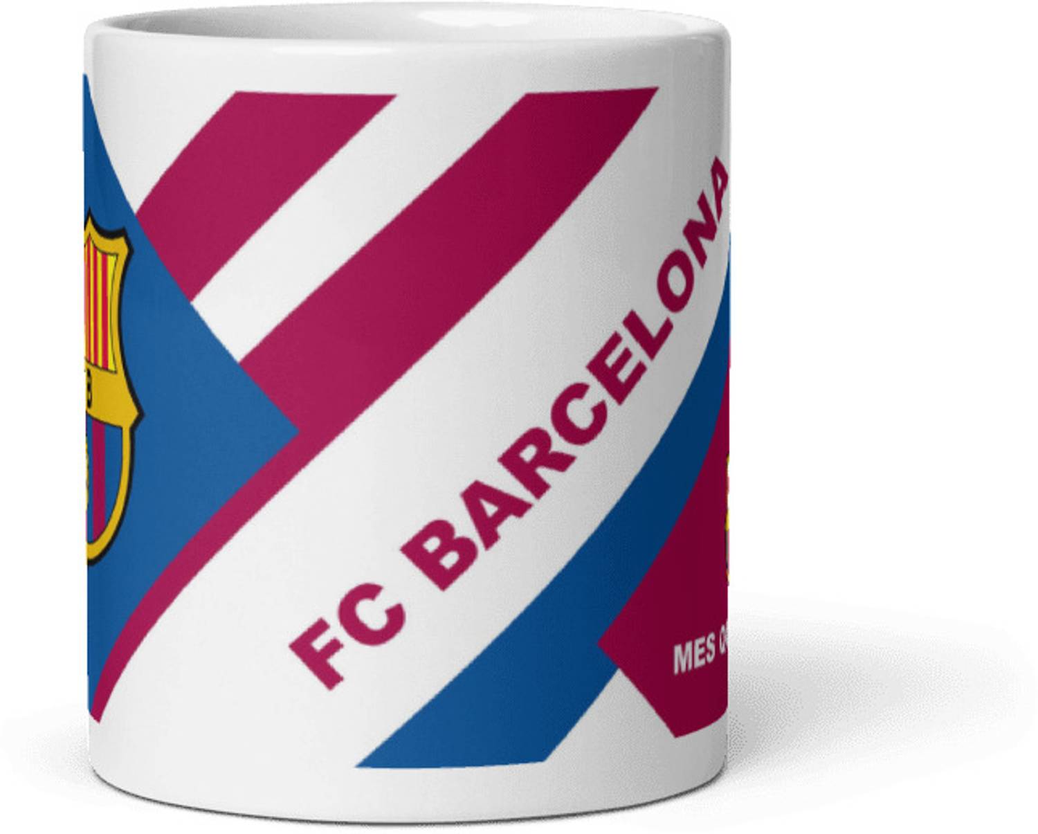 FC Barcelona CAT White Mug – Barça