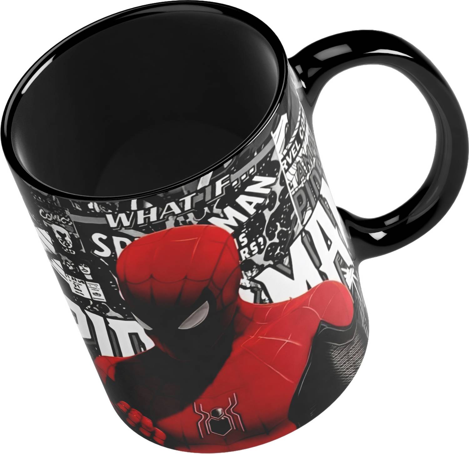 MugsNation Red Mask Superhero Mug - Image 1