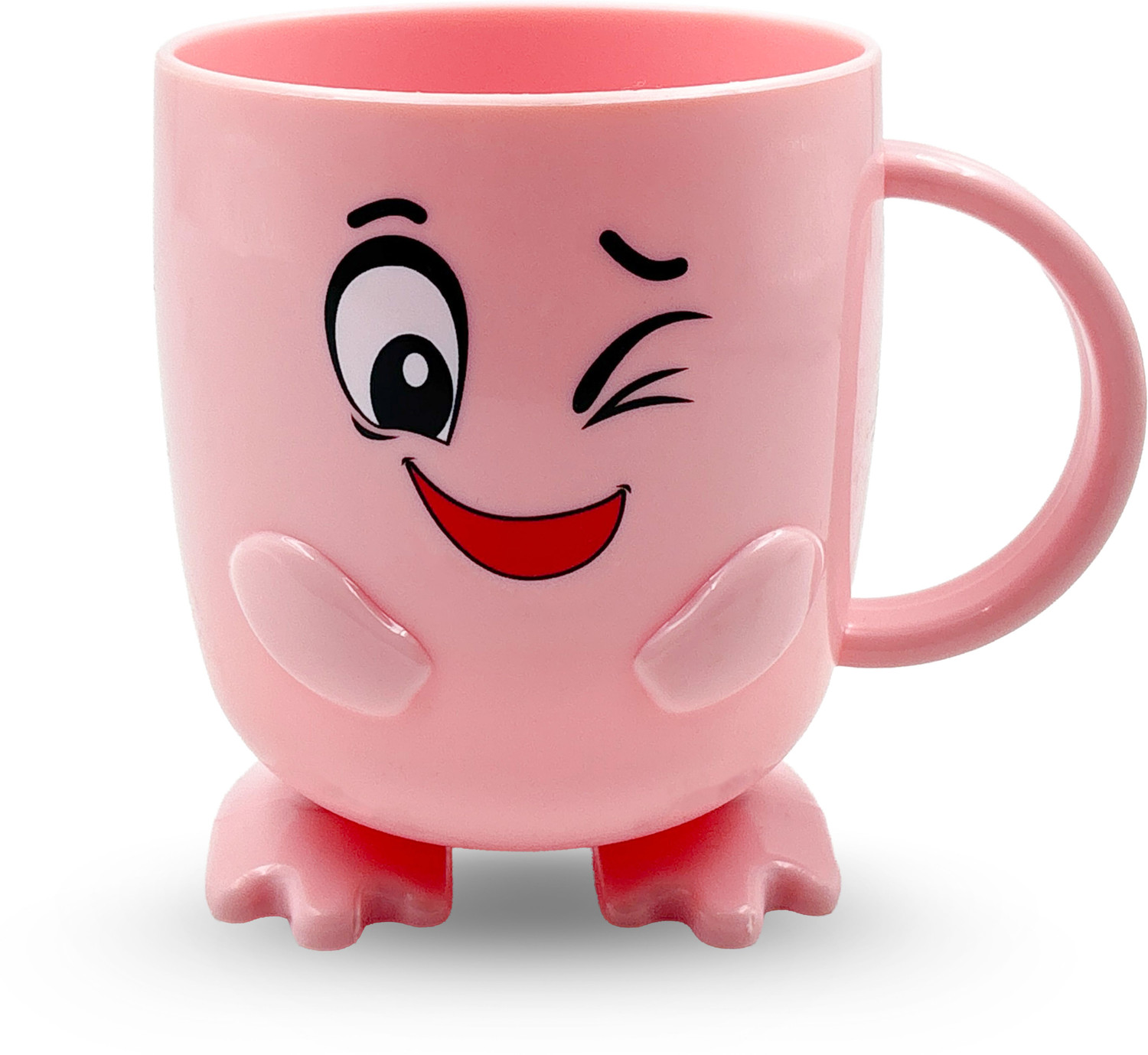 Image of Plast Boy LLP Penguin Wink Plastic Coffee Mug
