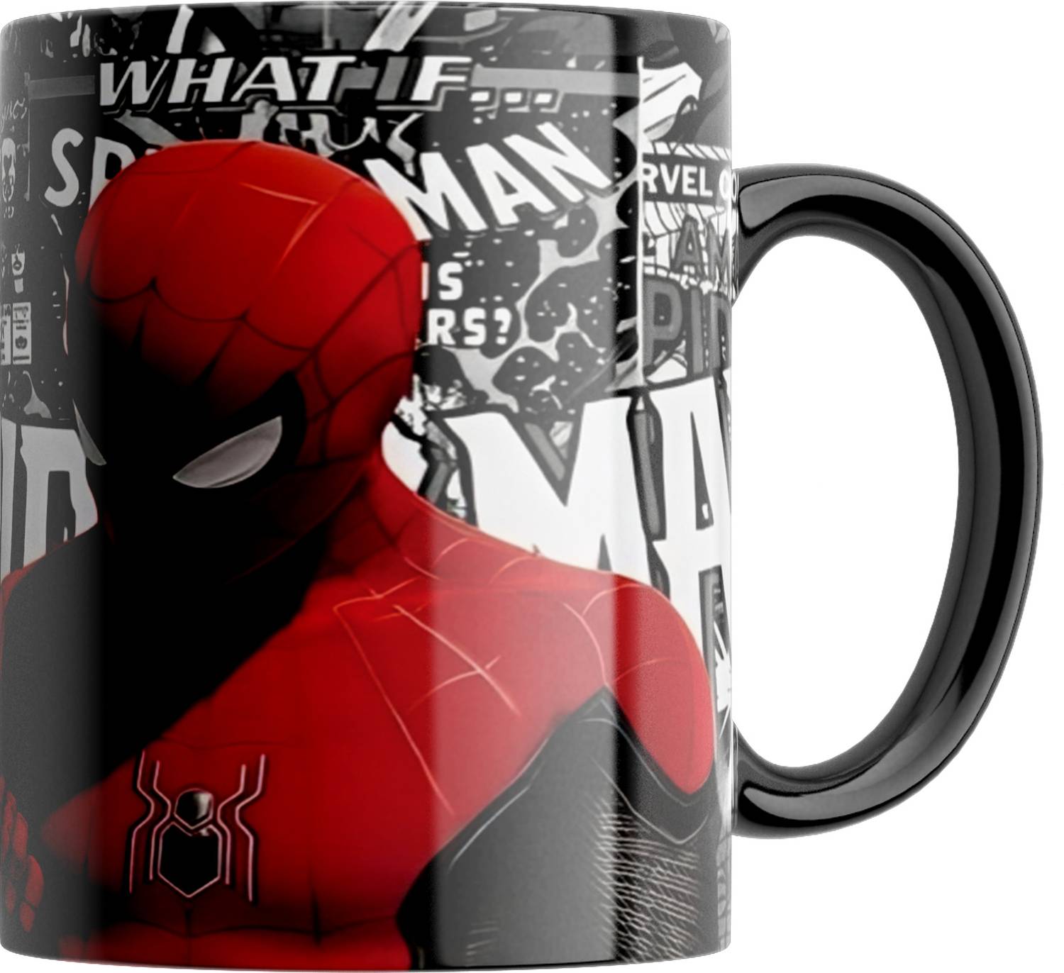 MugsNation Red Mask Superhero Mug - Image 3