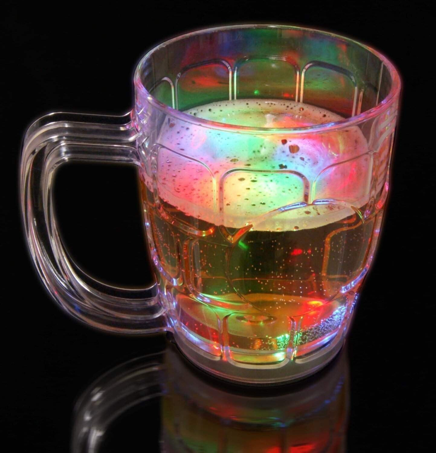 Image of SAIM RAINBOW LED COLOR CUP Plastic Beer Mug