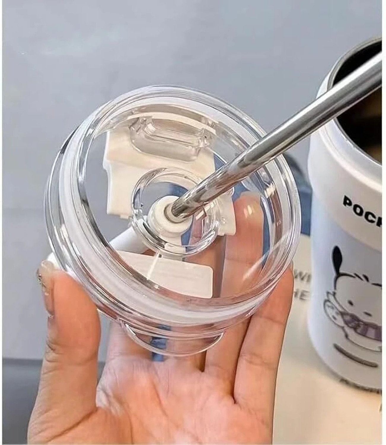 Image of HARIGYAN 860ml Stainless Steel Vacuum Insulated CupOffice,Sport,Travel,Home(Lite Blue) Stainless Steel Tumbler
