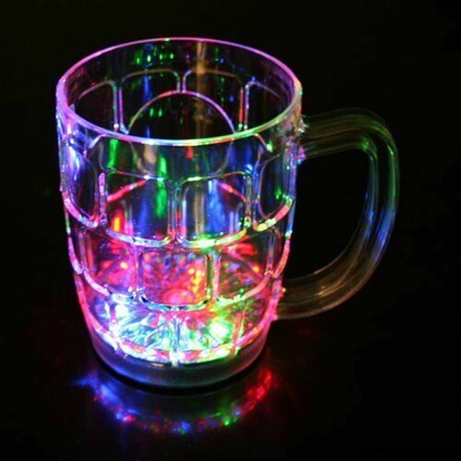 Image of SAIM RAINBOW LED COLOR CUP Plastic Beer Mug