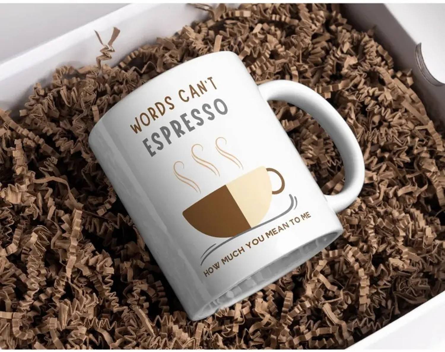 AVISTRA Premium Quality Coffee Lover Printed Cute Love Quote Cup for Couples, Friends Ceramic Coffee Mug