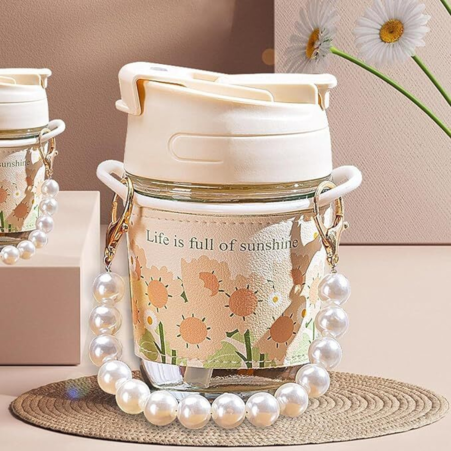 Image of papita pack of 3 Moti Glass 0.2 Glass Coffee Mug