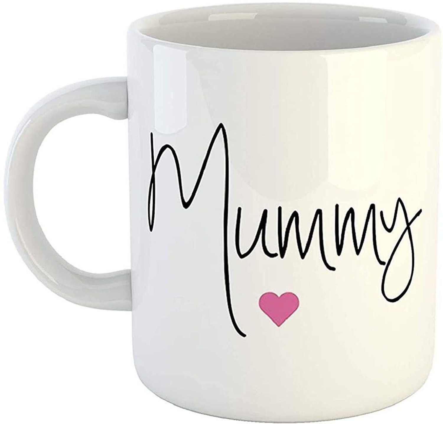 Image of ADRON NEW26 Mummy And Papa Printed Ceramic Coffee Mug