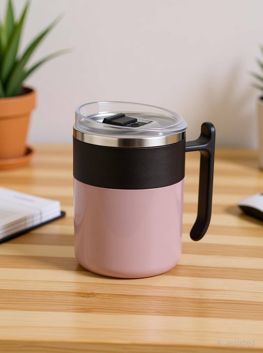 YUMWARE Snoopy Brown 350 ml Coffee Mug - Image 1